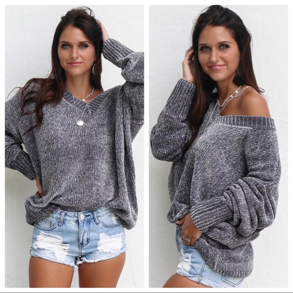 PIPER-Oversized Ex-Boyfriend Sweater - Picture 2 of 4